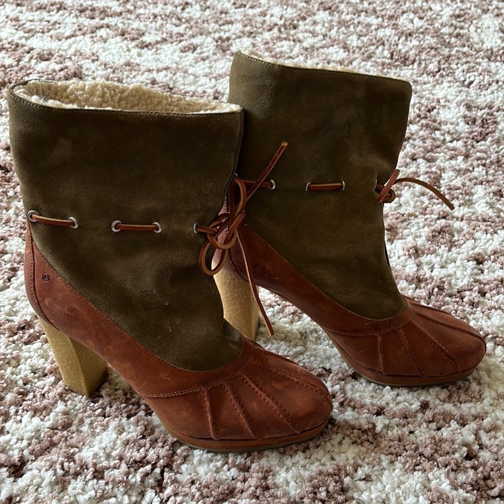 AdiPrene by Adidas Rockport Winter Heeled Boots